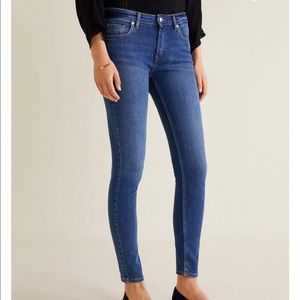 EUC | Mango Denim Olivia Organic Cotton Stretch Jeans 👖
